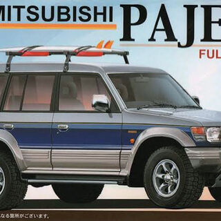 Mitsubishi Pajero Full Option Kitset Fujimi 1/24