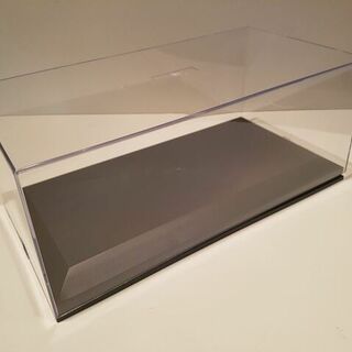 Clear Plastic 1/18 Diecast Display Show Case Plain Exclusiv Cars