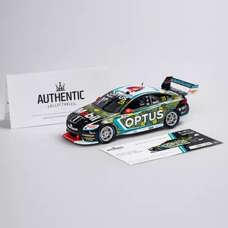 Holden ZB Commodore - 2022 Darwin Triple Crown Indigenous Round Chaz Mostert Mobil 1 Optus Racing 1/18 Authentic Collectables