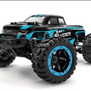 Blackzon 1/16 EP RS Slyder MT 4WD Monster Truck with Battery & Charger Blue