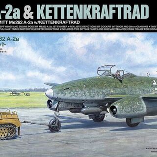 Messerschmitt Me262A-2a w/Kettenkraftrad Kitset 1/48 Tamiya