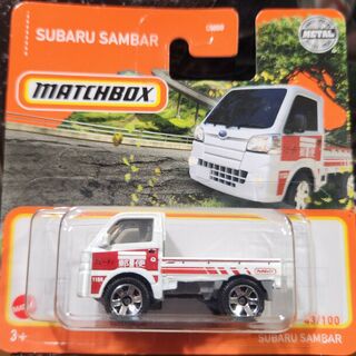 Matchbox Shortcard Subaru Samba