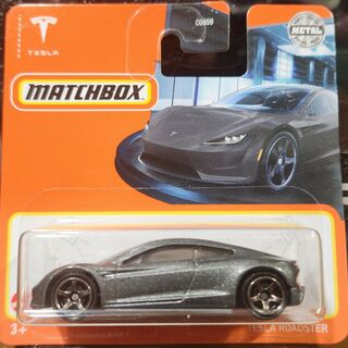 Matchbox Shortcard Tesla Roadster