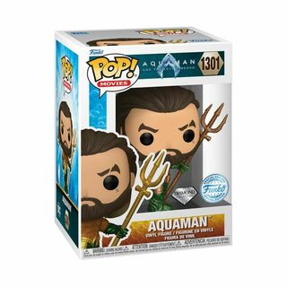 Funko Pop Vinyl Movies 1301 Aquaman and the Lost Kingdom Aquaman US Exclusive Diamond Glitter