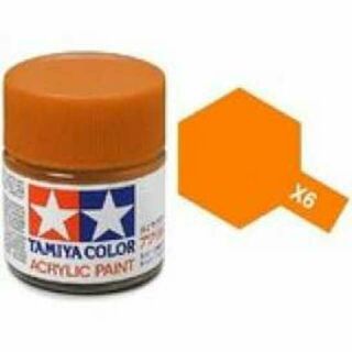 Tamiya Colour Acrylic Paint Big 23ml - X6 Orange