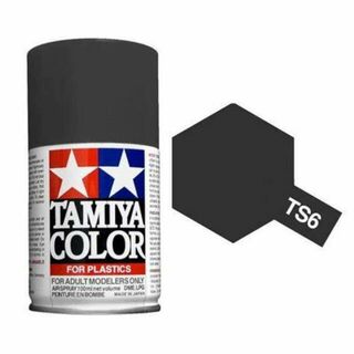 Tamiya TS-6 Colourspray Matt Black