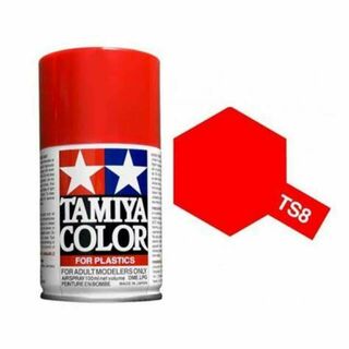 Tamiya TS-8 Colourspray Italian Red