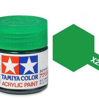 Tamiya Colour Acrylic Paint Mini 10ml - X25 Clear Green