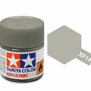 Tamiya Color Acrylic Paint Mini 10ml - XF14 JA Grey