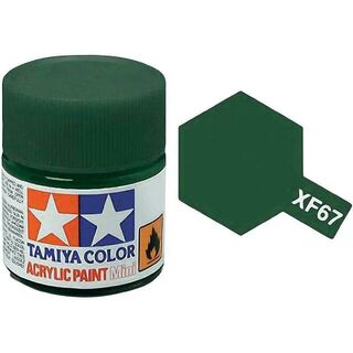 Tamiya Color Acrylic Paint Mini 10ml - XF67 NATO Green