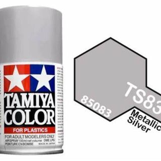 Tamiya TS-83 Colourspray Metallic Silver