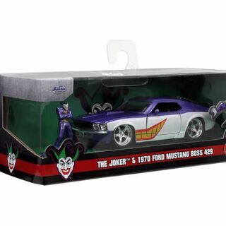 DC Comics - 1970 Ford Mustang Boss 429 with Joker 1:32 Scale