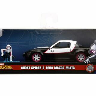 Marvel - 1990 Mazda Miata with Ghost Spider 1:32 Scale Set