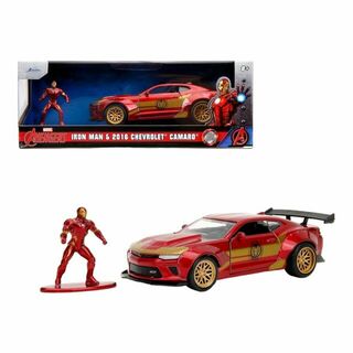 Marvel Comics - 2016 Chevy Camaro SS Widebody with Ironman 1:32 Scale Diecast Figure