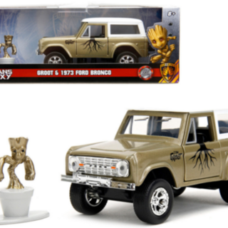 Jada Marvel Guardians of The Galaxy Groot & 1973 Ford Bronco 1/32