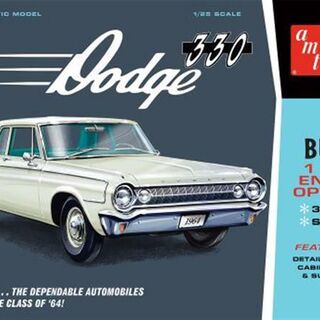 AMT 1964 DODGE 330 SCALE MODEL KIT