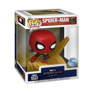 Funko Pop Vinyl Marvel: Spiderman No Way Home - Spiderman #1179 Build A Scene US Exclusive