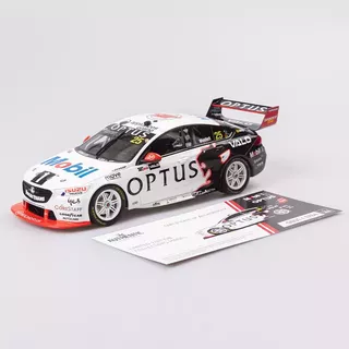 Holden ZB Commodore - 2022 Adelaide 500 Chaz Mostert Mobil 1 Optus Racing Holden Tribute 1/18 Authentic Collectables