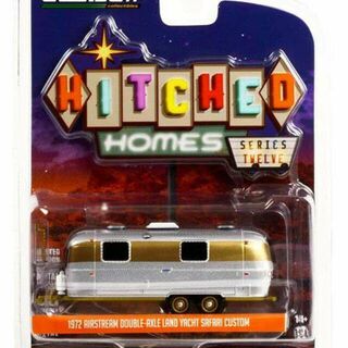 Greenlight Hitched Homes S12 1972 Airstream Double-Axle Land Yacht Safari Custom 1/64