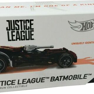 Hot Wheels ID Justice League Batmobile, Joker Red