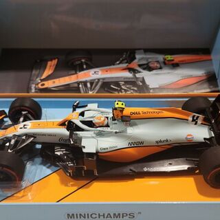 Lando Norris McLaren MCL35M 2021 Monaco GP formula 1 Minichamps 1/18