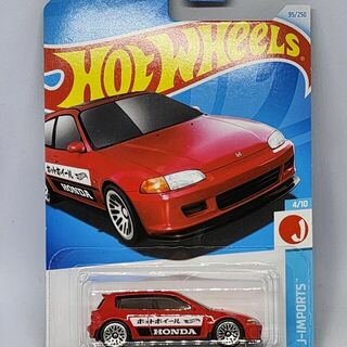 Hot Wheels 2024 J-Imports '92 Honda Civic EG (LC)