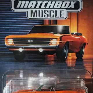 Matchbox Muscle '69 Camaro SS 396 Convertible 1/64