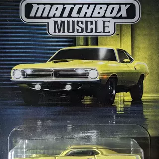 Matchbox Muscle '70 Plymouth Cuda 1/64
