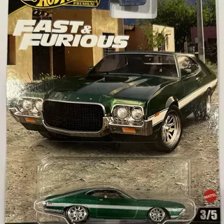 Hot Wheels Fast & Furious Premium 2024 - 1972 Ford Gran Torino Sport 3/5