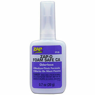 ZAP PT25 ZAP Foam Safe Odourless CA Medium Viscosity 20g