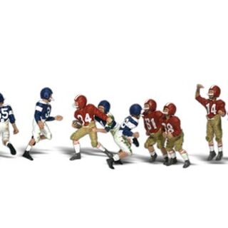 Woodland Scenics Scenic Accents Youth Football Players - HO Scale