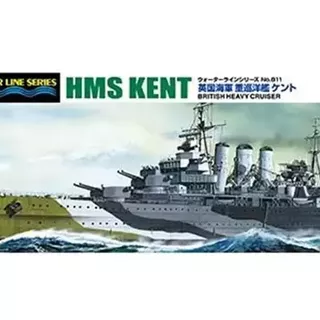 Aoshima HMS Kent British Heavy Cruiser Kent