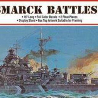 Atlantis Models Bismarck Battleship