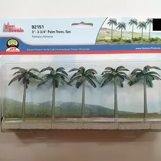 JTT Scenery Palm Trees 5PK