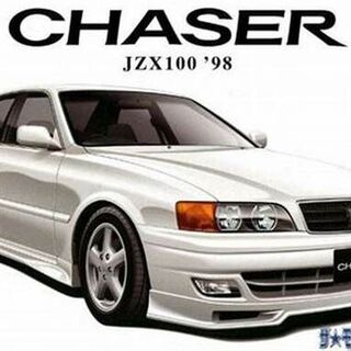 Toyota JZX100 Chaser Tourer V `98 Aoshima 1/24