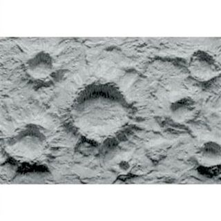 JTT Scenery PATTERN SHEETS Moon & War Craters Small No-scale 2/pk