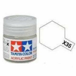 Tamiya Colour Acrylic Paint Mini 10ml - X35 Semi-Gloss Clear