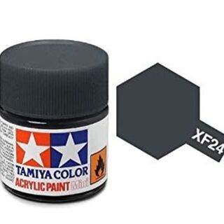 Tamiya Color Acrylic Paint Mini 10ml - XF24 Dark Grey