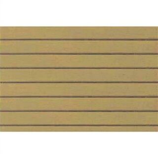 JTT Scenery PATTERN SHEETS, Clapboard Siding, O-scale (1:48) 2/pk