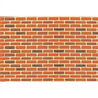 JTT Scenery PATTERN SHEETS, Brick, TT-scale (1:125) 2/pk