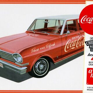 AMT Coca-Cola 1963 Chevy II Nova Station Wagon Kitset