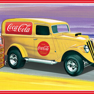 AMT Coca-Cola 1933 Willy's Panel Truck 1/25 Kitset