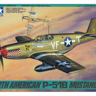 North American P-51B Mustang - 1/48 Tamiya