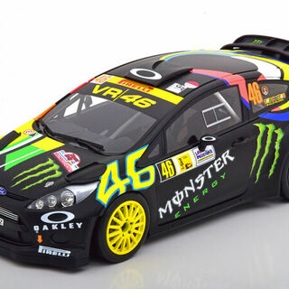 Ford Fiesta RS WRC Valentino Rossi Winners Monza Rally 2012 1/18 Minichamps