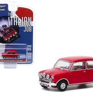 GREENLIGHT HOLLYWOOD SERIES 28 - 1967 AUSTIN MINI COOPER S1275 MKI RED