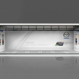 MoreArt Mazda 1:64 Display Case