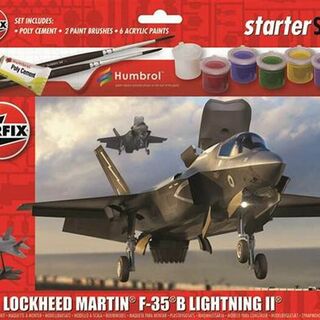 Airfix Lockheed Martin F-35 B Lightning II 1/72 Starter Set