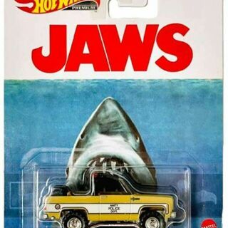 Hot wheels Premium 2023 Replica Entertainment JAWS '75 Chevy Blazer Custom