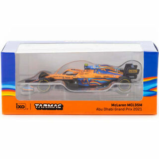 IXO Tarmac Works 1/64 McLaren MCL35M Abu Dhabi Grand Prix 2021 - Lando Norris