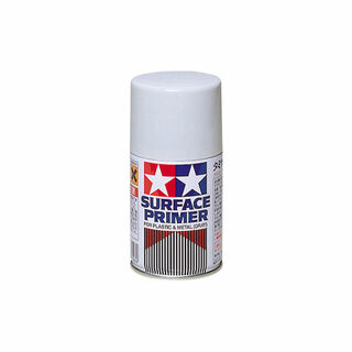 TAMIYA 100ml FINE SURFACE PRIMER FOR PLASTIC & METAL (GRAY)